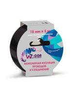 Лента электроизол. "Монолитная изоляция проводов и соединений" 19мм*5м