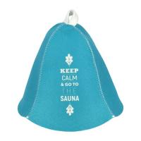 Шапка для бани "Keep calm"