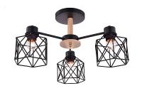 Люстра Escada 508/3PL E27*60W Black