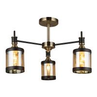 Люстра Escada 599/3P E27*60W Antique brass/Black
