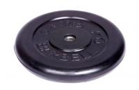 Диск обрезин.(черный)  0,5кг d26 мм Barbell
