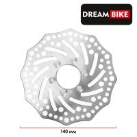 Диск тормозной Dream Bike с адаптером, 140 мм