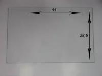 Стекло внутр.  440 х 285 мм.  GEFEST 1100  (000.04.0.009)