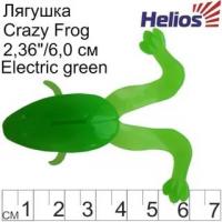 Лягушка съедоб. Helios Crazy Frog 2,36"/6,0 см Green Lime (HS-22-010)