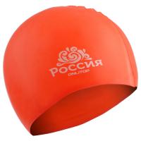 Шапочка для плавания взрослая силикон микс