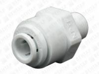 Переходник прямой  1/4" цанга-3/8" НР