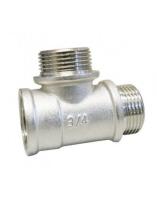 Тройник 1/2"НР х 1/4"ВР х 1/2"ВР