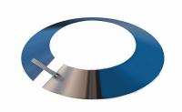 Юбка узкая нерж. (для прохода кровли) d 120  Сферра