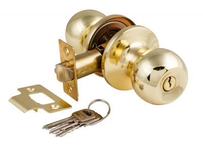 Комплект ручек S-Locked 6072 - 01 РВ золото