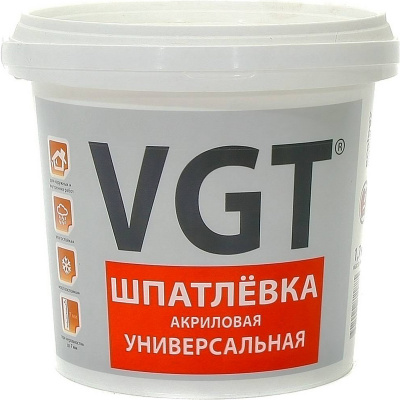 Шпатлевка 3,6кг.вн/нар раб. готовая ВГТ