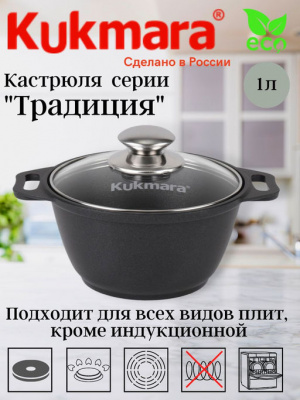 Кастрюля  1 л (к01а)