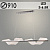 Люстра K38836/2HT CR хром LED 12W 3000K-6500K d910, 24