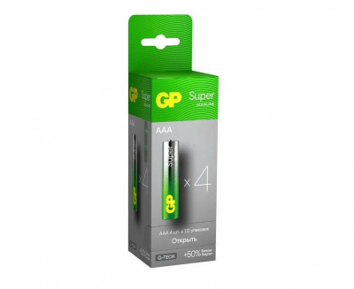 Батарейка GP Super G-TECH LR03