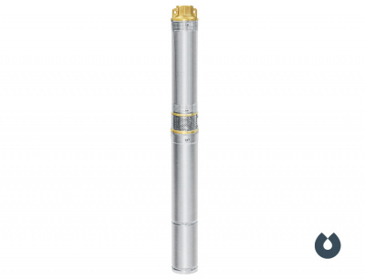 Насос скваж. 4,5 м3/ч.  60м.  98x893мм  1.1/4" 220в. 0,75кВт. кабель-40м. ECO-2-73