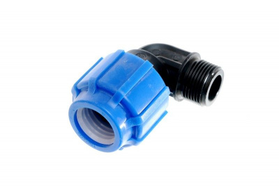 Отвод наружн.резб.   ПЭ  50*1 1/2"  (обж.)