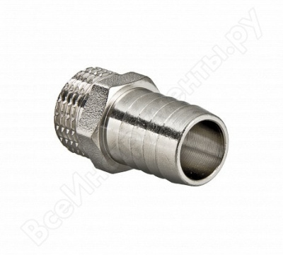 Штуцер соединит. G-1/2" х10мм (вн)  для рукавов