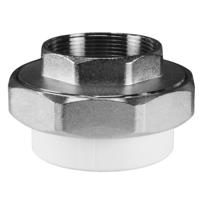 Муфта разъемная РР ВР 40х 1.1/2" бел.