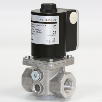 Клапан газ. Seitron EVPNC DN20 230 VAC 360 mBar