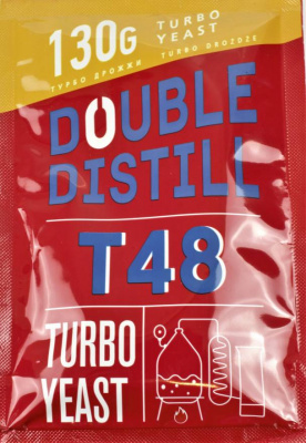 Дрожжи спиртовые Турбо DoubleDistill T48 130 гр.