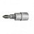 Головка с битой вставкой PH1, квадрат 1/4", CrV// Stels