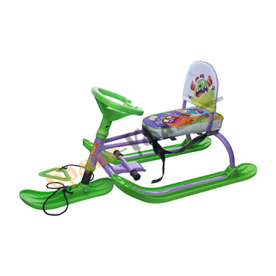 Снегокат TWINY 1TW1 с монстриками