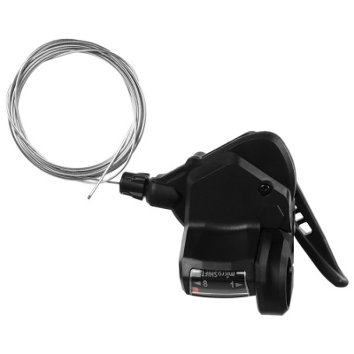 Шифтер Microshift, TS38-8R правый , 8 ск., с тросом 2050 мм