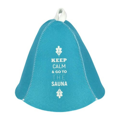 Шапка для бани "Keep calm"