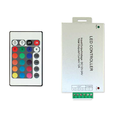 Контроллер DDH-ARF24 12V 3*4A 144Вт с ПДУ RGB IP20
