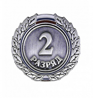 Знак II разряд (взрослый)