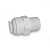 Переходник прямой  1/4"цанга-1/2" НР
