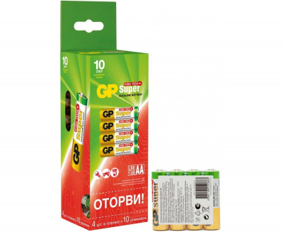 Батарейка GP Super High Tech LR06