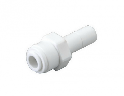 Переходник прямой  3/8" цанга-1/4" ВР