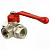 Кран 3-ходовой шаровый Ду 20*20*20 г/г/г латунь