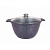 Кастрюля 4 л (кгг42а) Granit ultra blue стекл.крышка