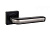 Комплект ручек S-Locked 115 BL/BH черный матовый