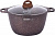 Кастрюля 6 л (кга62а) Granit ultra red стекл.крышка